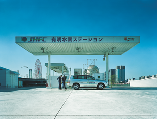 H2 fueling station for buses in Tokyo, Japan